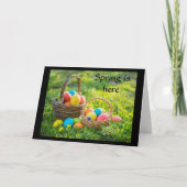 SPRING IS HIER EN **MAKKELIJKER** IS NORM KAART (Voorkant)