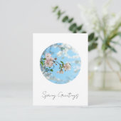 Spring Is in the Air -  Briefkaart (Staand voorkant)