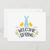 Spring Is In The Air! Briefkaart (Voorkant / Achterkant)