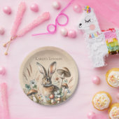 Spring Jack Rabbit Papieren Bordje (Feest)