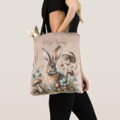 Spring Jack Rabbit Tote Bag (Dichtbij)