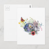 Spring Jackalope Briefkaart (Voorkant / Achterkant)