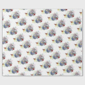 Spring Jackalope Cadeaupapier (Vlak)