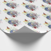 Spring Jackalope Cadeaupapier (Hoek)