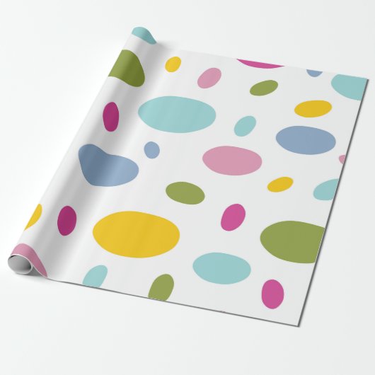 Spring Jelly Bean inpakpapier (Uitgerold)
