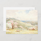 Spring, Joseph Rubens Powell Briefkaart (Voorkant / Achterkant)