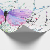 Spring Joy - Colorful Butterflies die vliegen in N Cadeaupapier (Hoek)