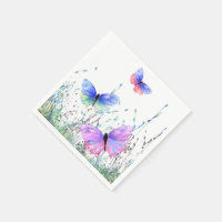 Spring Joy - Colorful Butterflies die vliegen in N