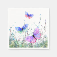 Spring Joy - Colorful Butterflies die vliegen in N