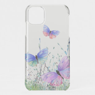 Spring Joy - Colorful Butterflies die vliegen in N iPhone 11 Hoesje