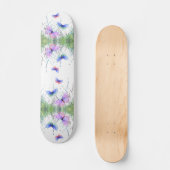 Spring Joy Colorful Butterflies vliegende skateboa Persoonlijk Skateboard (Voorkant)