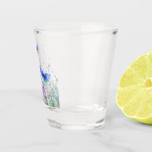 Spring Joy Shot Glass Butterflies vliegen in Natuu Glas (Rechts)