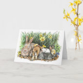 SPRING KAART (Gele Bloem)