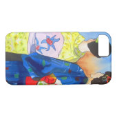 Spring kimono Japanse Geisha art Case-Mate iPhone Case (Achterkant (Horizontaal))