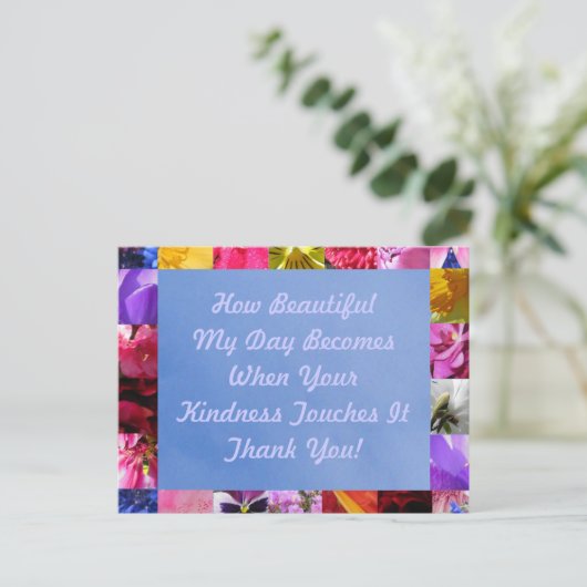 Spring Kindness Briefkaart (Staand voorkant)