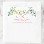 Spring Knoted Love Trees Save the Date Sticker (Tas)