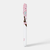 Spring Kokeshi Doll - Cute Japanese Geisha iPhone 15 Case (Linkerkant)