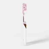 Spring Kokeshi Doll - Cute Japanese Geisha iPhone Hoesje (Linkerkant)