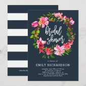 Spring Krans BEWERKBARE KLEUR Vrijgezellenfeest Ui Kaart (Voorkant / Achterkant)