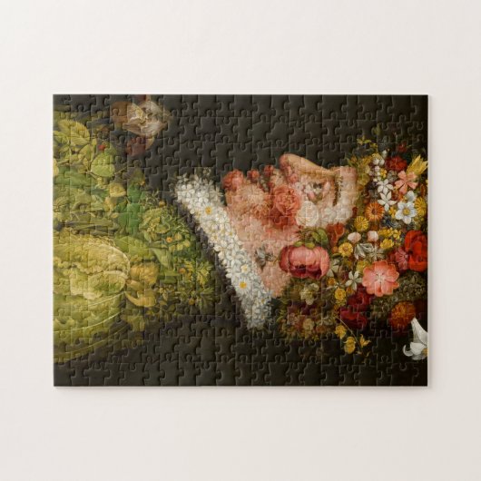 Spring, La Primavera by Giuseppe Arcimboldo Legpuzzel (Horizontaal)