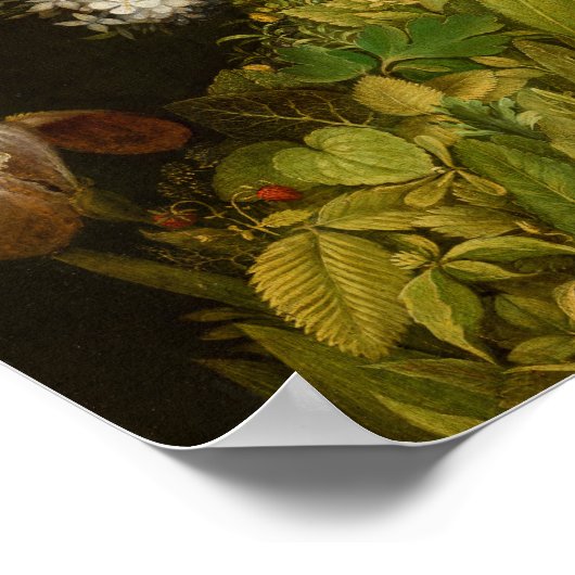 Spring, La Primavera by Giuseppe Arcimboldo Poster (Hoek)