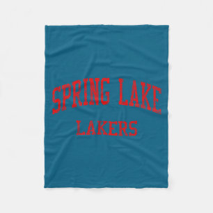 Spring lake high school hs spring lake mi vintage fleece deken