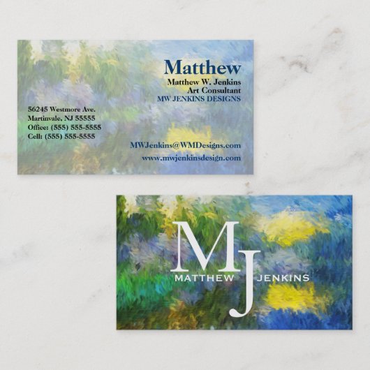 Spring Lake Impressions Visitekaartje (Voorkant / Achterkant)