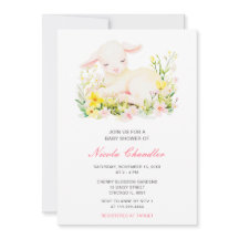 Spring Lamb Baby shower