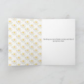 Spring Lamb Easter Brunch Feestdagen Kaart (Binnen)