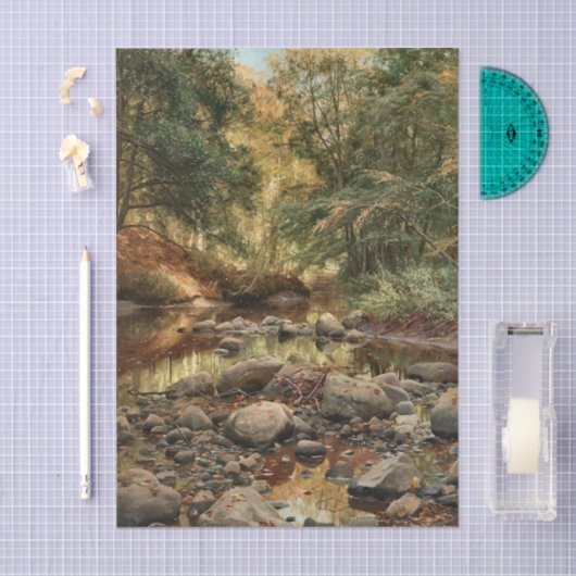 Spring Landscape by Peder Mork Monsted Tissuepapier (Craft)