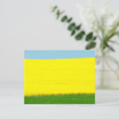 Spring Landscape Meadow Briefkaart (Staand voorkant)