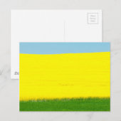 Spring Landscape Meadow Briefkaart (Voorkant / Achterkant)