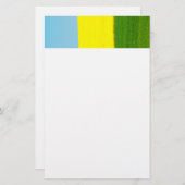 Spring Landscape Meadow Briefpapier (Voorkant / Achterkant)