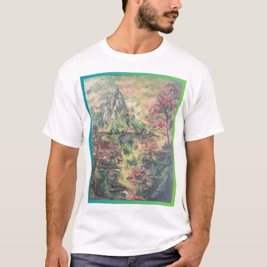 Spring Landscape T-shirt (Voorkant)