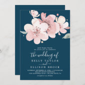 Spring Large Cherry Blossom | marineweddenschap Kaart (Voorkant / Achterkant)