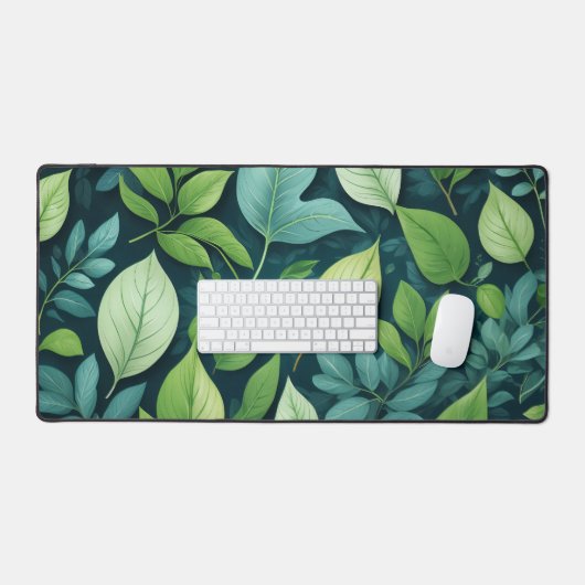 Spring Leaf Desk Mat (Keyboard & Muis)