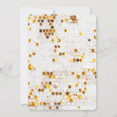 Spring Leaves Floral Natuur Bruiloft Kaart (Achterkant)