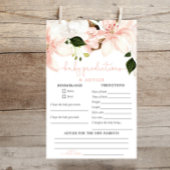 Spring lelies roze Baby voorspellingen advies kaar