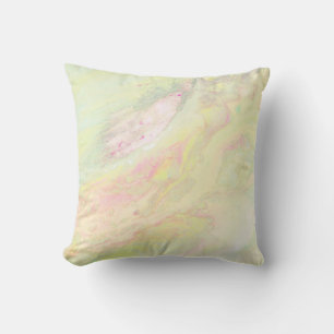 *~* Spring Lightness Abstracte marmer Iridescent Kussen