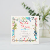 Spring Lijst Invitation Kaart (Staand voorkant)