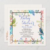 Spring Lijst Invitation Kaart (Voorkant / Achterkant)