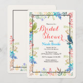 Spring Lijst Verticaal Vrijgezellenfeest Kaart (Voorkant / Achterkant)