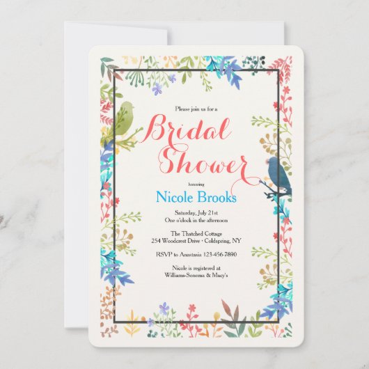 Spring Lijst Verticaal Vrijgezellenfeest Kaart (Voorkant)