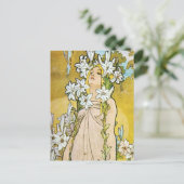 Spring Lily Briefkaart (Staand voorkant)