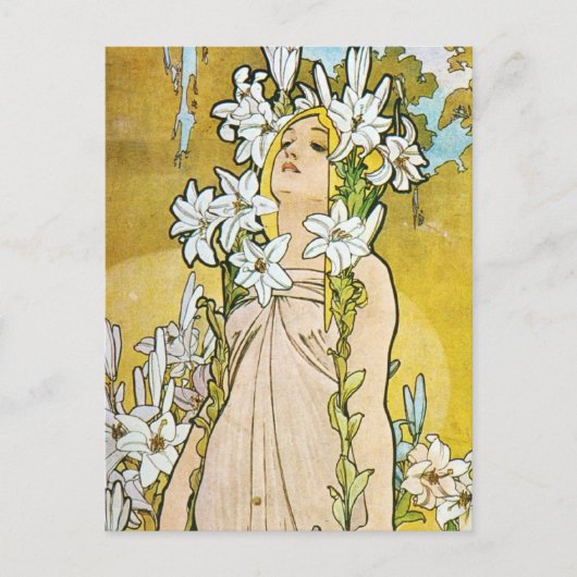 Spring Lily Briefkaart (Voorkant)