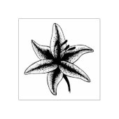 Spring Lily Floral Lilies Flowers Paasbloesem Rubberstempel (Afrduk)