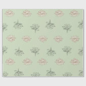 Spring Lotus Cadeaupapier (Vlak)