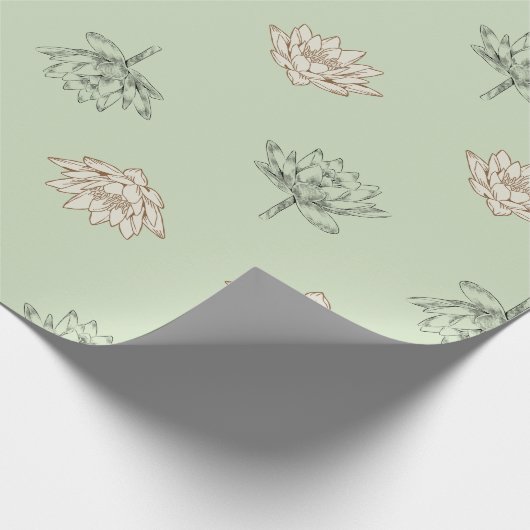 Spring Lotus Cadeaupapier (Hoek)