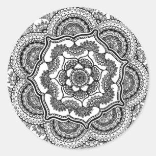 Spring Lotus Ronde Sticker