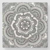 Spring Lotus Stenen Onderzetter (Voorkant)